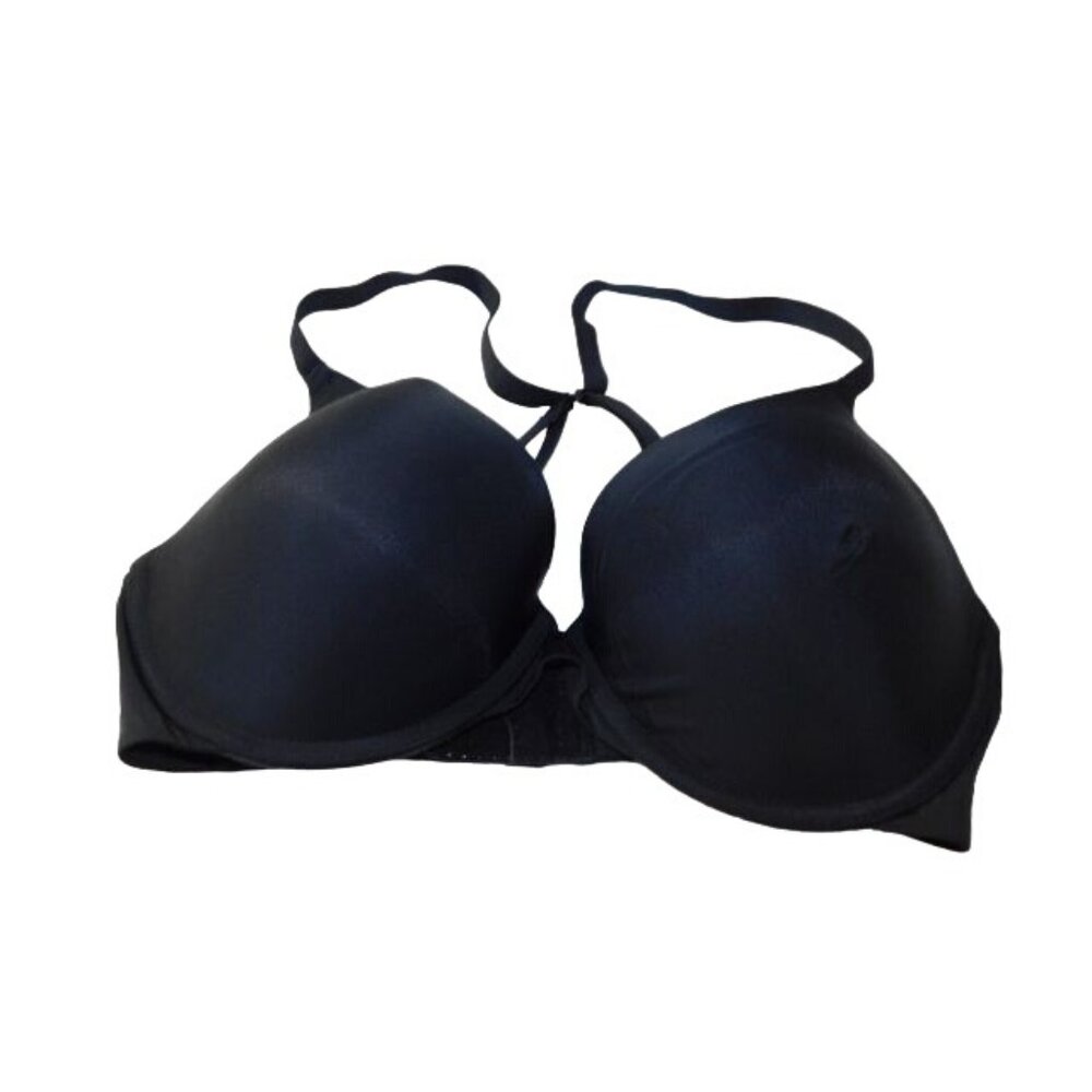 Natori Size 32D Black Molded Cup Tshirt Bra